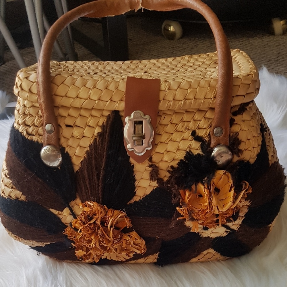 ❣Sale❣Vintage Wicker handbag